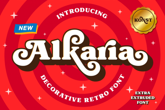 Alkaria: A Bold Display Font for Impactful Marketing Visuals