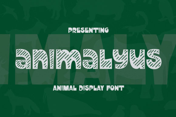 Animalyus: A Playful Display Font for Creative Web Projects