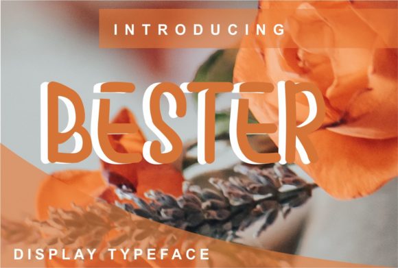 Bester: A Fresh Display Font for Modern Branding Projects