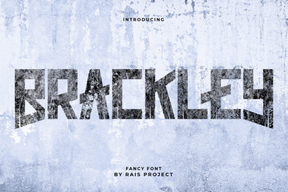 Brackley: A Bold Display Font for Dynamic Brand Designs