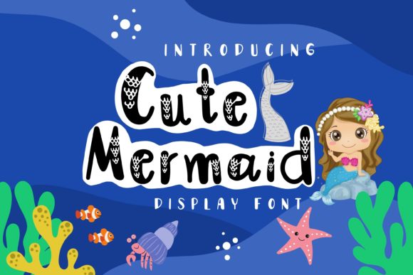 Cute Mermaid: A Designer’s Take on This Playful Display Font
