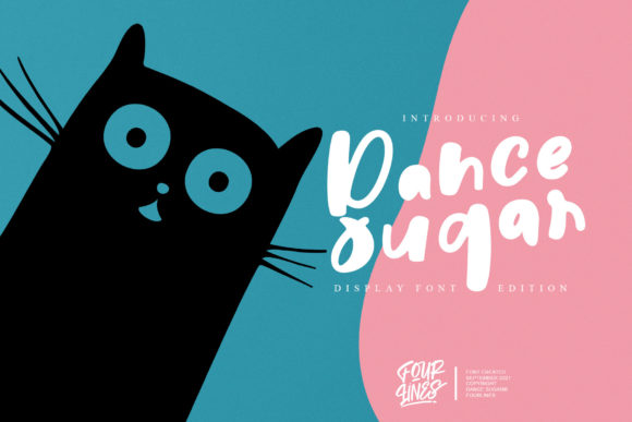 Dance Sugar: A Playful Display Font for Modern Editorial Design
