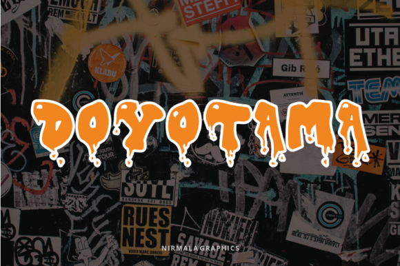 Doyotama: A Bold Display Font for Striking Digital Design