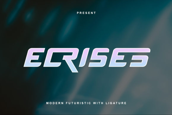 Ecrisis: A Futuristic Display Font for Modern Editorial Design