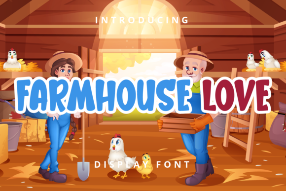 Farmhouse Love: A Display Font That Brings Personality to Web Design