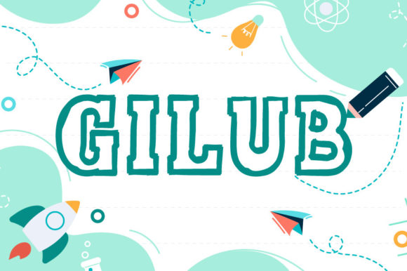 Gilub: A Bold Display Font That Makes Branding Stand Out