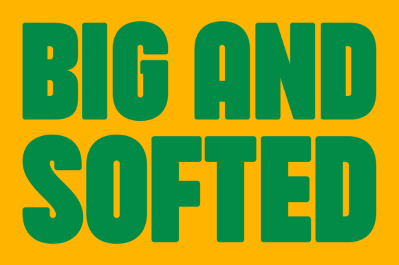 Hartone Softed: A Bold Display Font for Modern Branding Projects