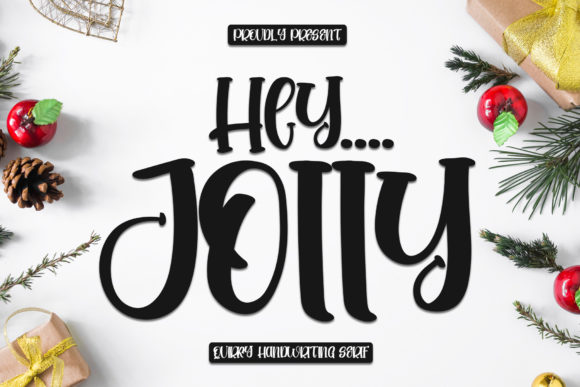 Hey Jolly: A Lively Display Font for Playful Branding Projects