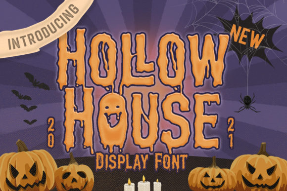 Hollow House: The Display Font That Elevates Halloween Campaigns