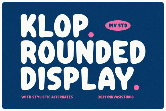 Klop: A Bold Display Font with Personality