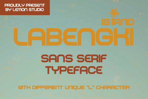 Labengki Island: A Modern Display Font for Editorial Identity and Visual Appeal