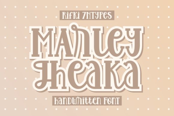 Marley Gheaka: A Playful Display Font for Lively Editorial Designs