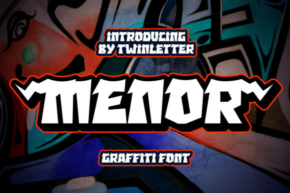 Menor: A Bold Display Font for Handmade Labels, Invitations, and Urban-Inspired Designs