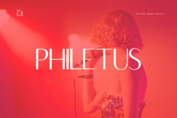 Philetus: A Modern Display Font That Elevates Small Business Branding