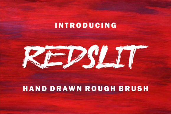 Redslit: A Bold Display Font That Elevates Campaign Typography