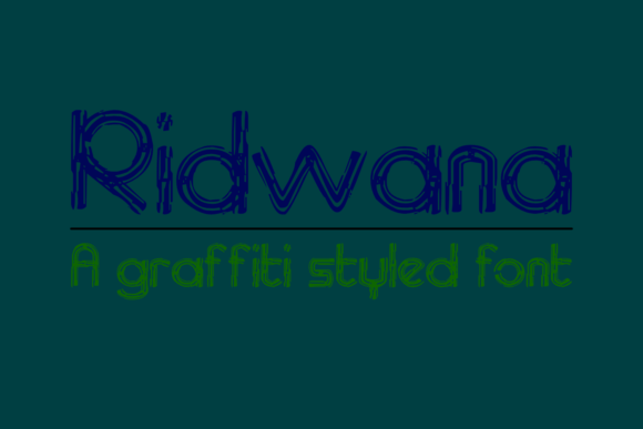 Ridwana: A Display Font That Adds Urban Flair to Digital Campaigns