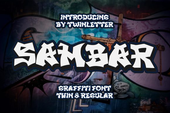 Sambar: A Bold Display Font for Modern Web Design and Digital Branding