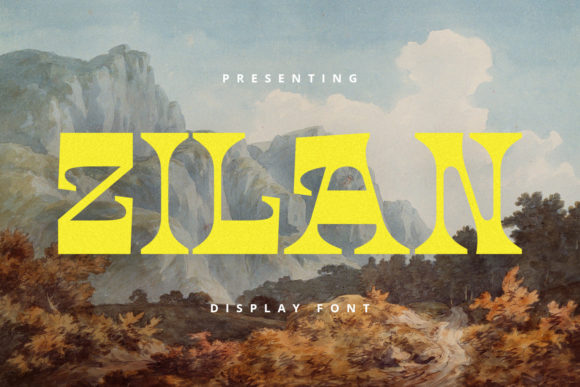 Zilan: A Bold Display Font for Impactful Web Design